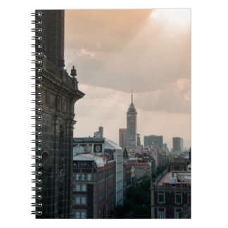 Centro Histórico Anteckningsbok Med Spiral