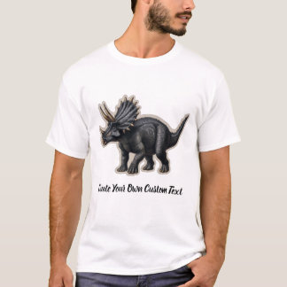 Centrosaurus Dinosaur Skapa din egen anpassade tex T Shirt
