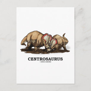 Centrosaurus Vykort