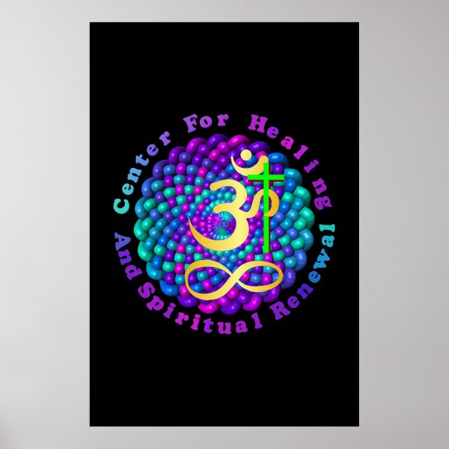 Centrum för läkning och förnyelse av Andlig Poster (Framsidan)