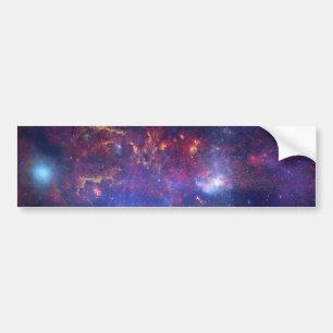Centrum för Milky Way Galaxy IV Bildekal