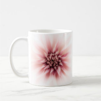 Centrum för Rosa Dahlia Kaffemugg