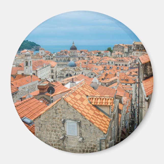 Centrum i Dubrovnik Magnet (Framsidan)