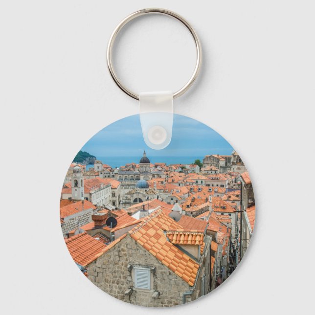 Centrum i Dubrovnik Nyckelring (Framsida)
