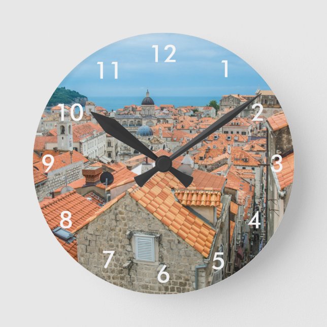 Centrum i Dubrovnik Rund Klocka (Framsida)