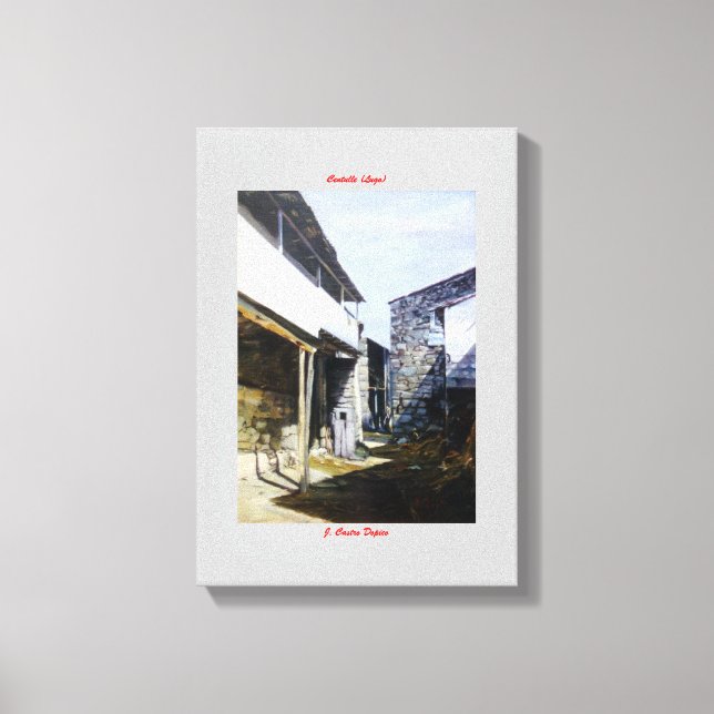 Centulle (Lugo) Canvastryck (Framsida)