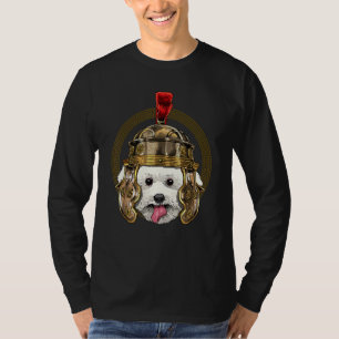 Centurion Bichon Frise Antikens Rom Romarriket D T Shirt