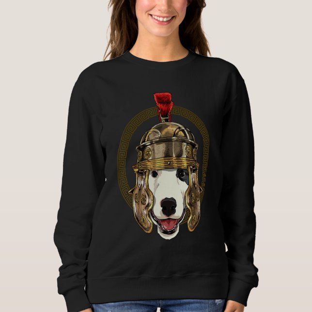 Centurion Bullterrier Antikens Rom Romarriket D T Shirt (Framsida)