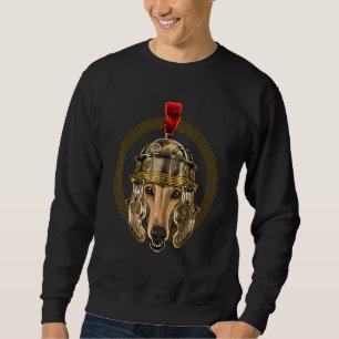 Centurion Greyhound Ancient Rom Roman Empire Pet Lång Ärmad Tröja