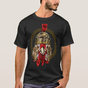 Centurion Kyckling från Antikens Rom Romerskt Djur T Shirt