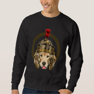 Centurion Labrador Retriever Ancient Rom Roman Em Lång Ärmad Tröja