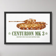 Centurion MK 3 Tank British MBT of Kall Krig