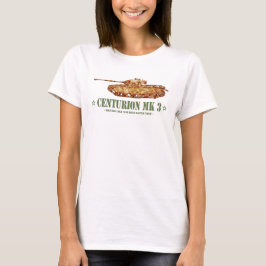 Centurion MK 3 Tank British MBT of Kall Krig T Shirt