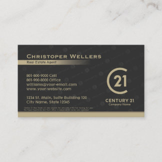 Century 21 Rebrand Affärskort Design Visitkort