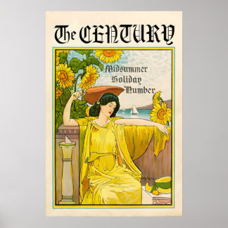 Century Magazine Midsommarlov 1895 POSTER