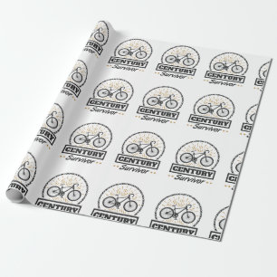 Century Survivor Cykel 100 Miles Cykeltävling Presentpapper