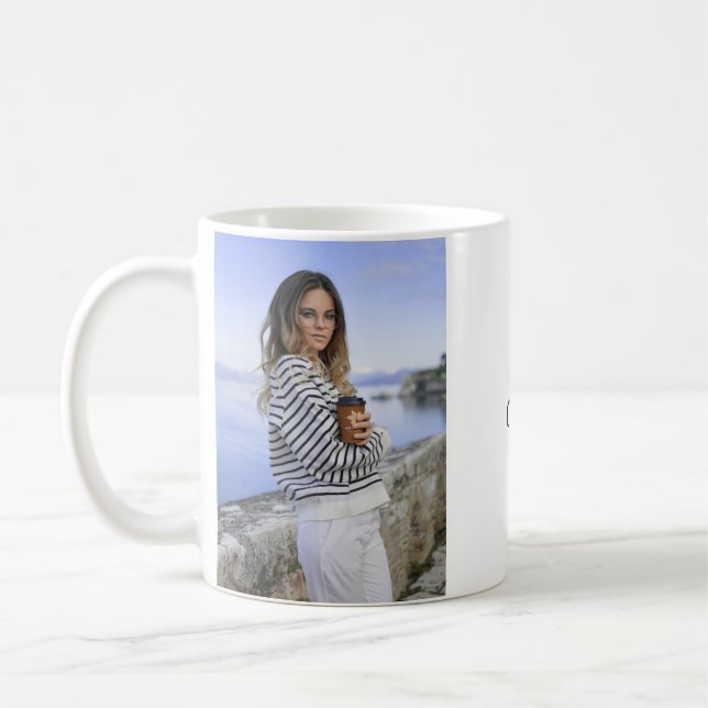 CEO-affärsägarflicka chef Instagram Handtag för Kaffemugg (Vänster)