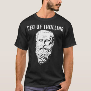 CEO för Trullande filosofers diogenes design T Shirt