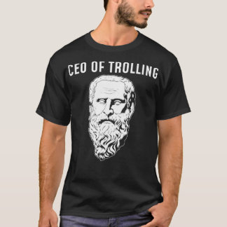 CEO för Trullande filosofers diogenes design T Shirt