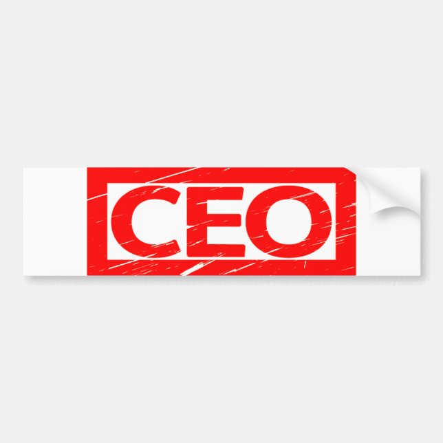 CEO FRIMÄRKE BILDEKAL (Framsidan)