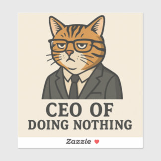CEO OF DOING NOTHING KLISTERMÄRKEN