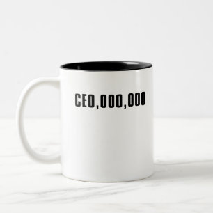 CEO, OOO, OOO Två-Tonad MUGG