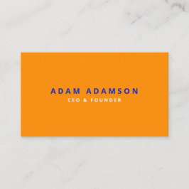 Ceo-ordförande för den moderna Orangen Visitkort