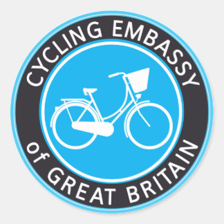 CEoGB-logotyper Runt Klistermärke