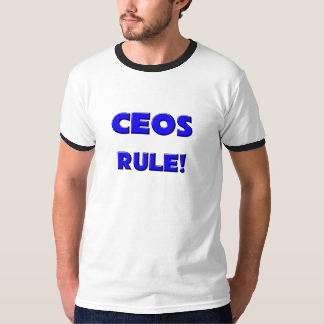 Ceos härskar! tee shirt (Framsida)