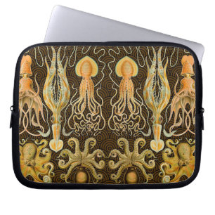 Cephalopod Octopus Squid Marine Natature Laptop Sleeve