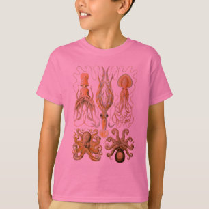 Cephalopod Octopus Squid Marine Natature T Shirt