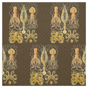 Cephalopod Octopus Squid Marine Natature Tyg
