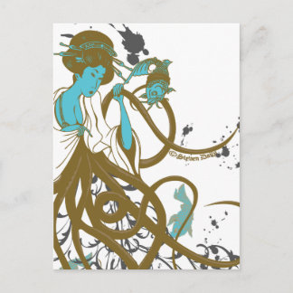 Cephalopod Sushi Vykort