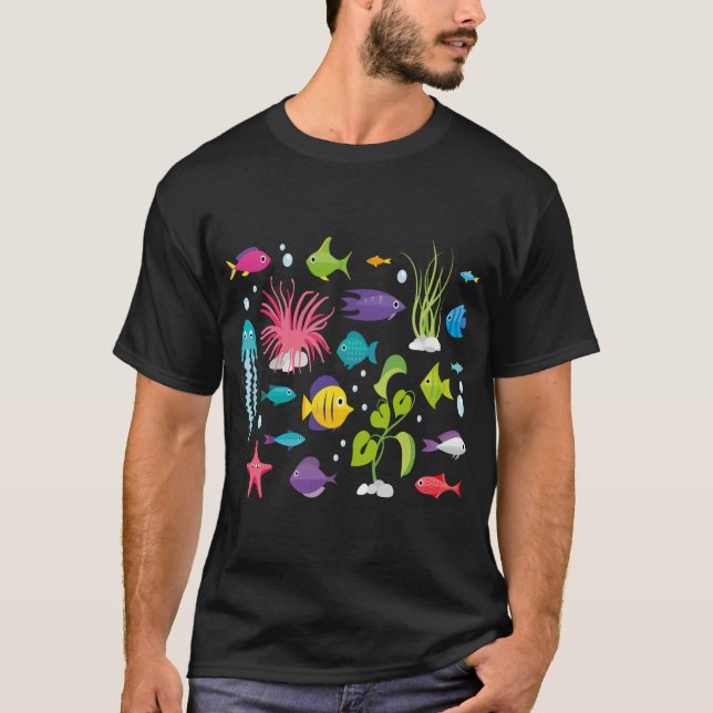 Cephalopod T Shirt (Framsida)