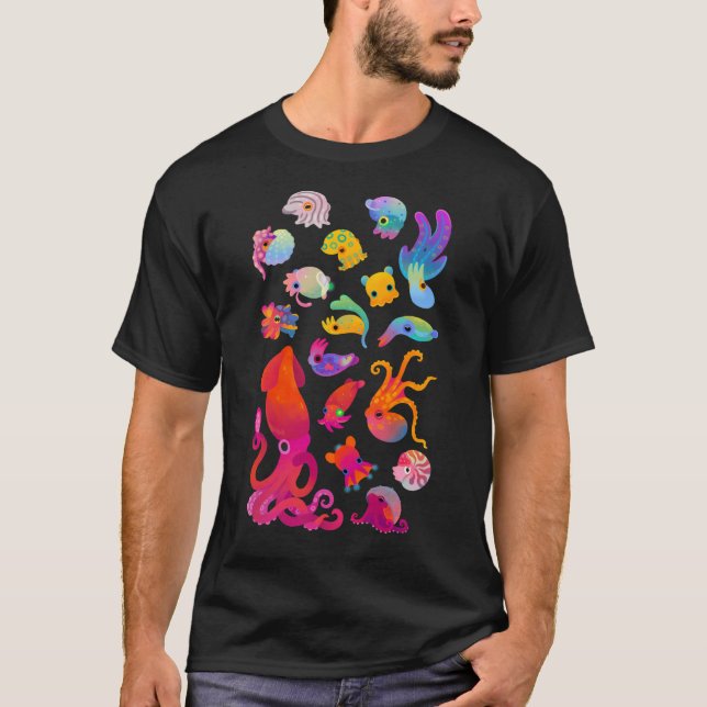 Cephalopod T Shirt (Framsida)