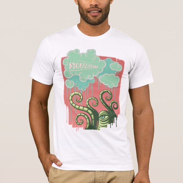 CEPHALOPODEN FÖRDUNKLAR T-tröja T Shirt (Framsida)