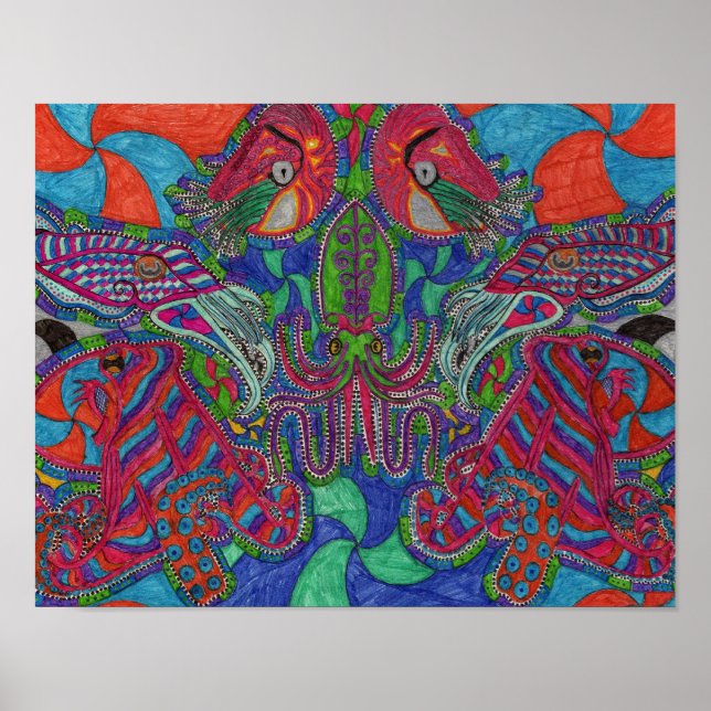 Cephalopoder Poster (Framsidan)