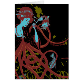 CephalopodSushi Hälsningskort