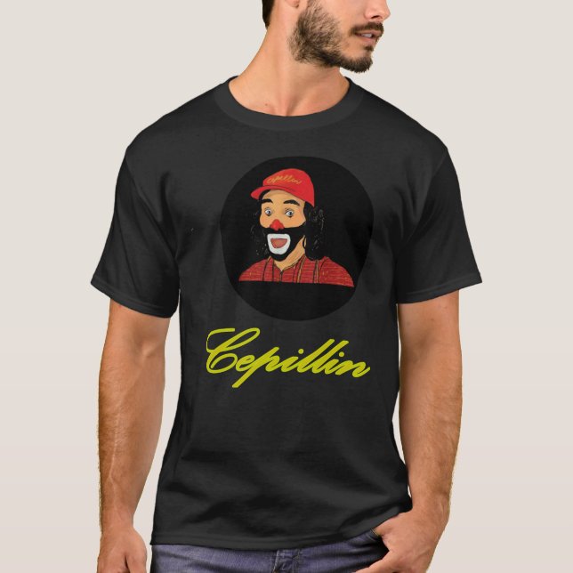 Cepillin Clown RIP Shirt Die Cancer Fallece el bet T Shirt (Framsida)