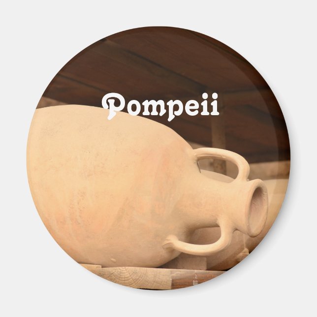 Ceramer i Pompeii Magnet (Framsidan)