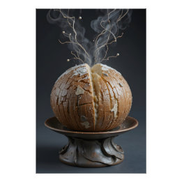 Ceramic Artisan Loaf Perfect Poster