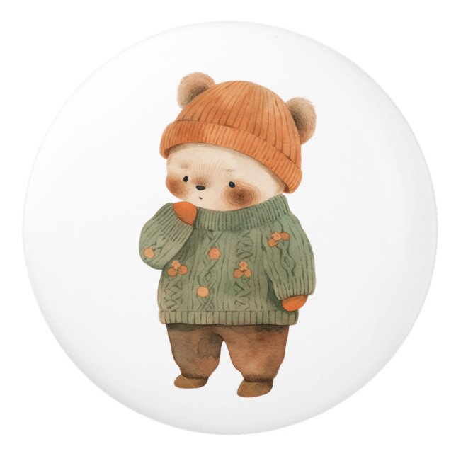 Ceramic Drawer Pull - Edgar Knopp (Framsidan)