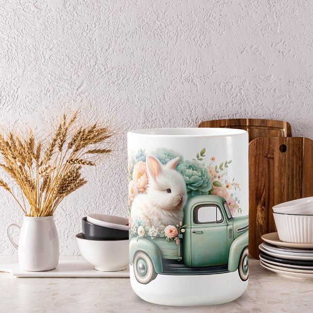 Ceramic Mugg, Springtime Bunnies Kaffemugg (Skapare uppladdad)