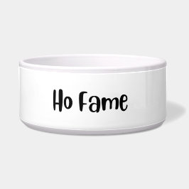 Ceramic Pet Bowl - Ho fame