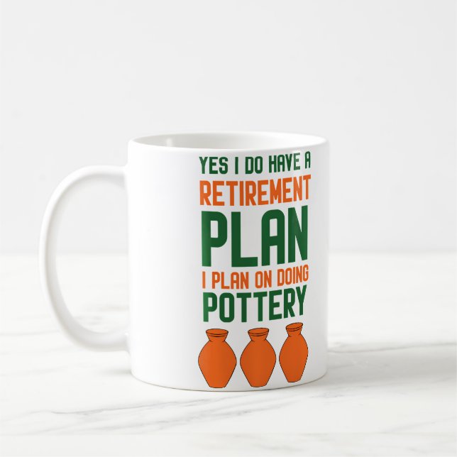 Ceramic Pottery Supplies For Pottery Kaffemugg (Vänster)
