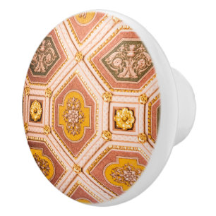 Ceramic pull, ungersk arkitektur knopp