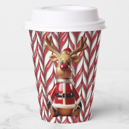 Ceramic Reindeer Paper Cup