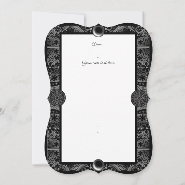 Ceramic snöre Black (Baksida)