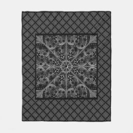 Ceramic Snöre Black Fleecefilt