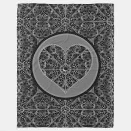 Ceramic snöre Black Fleecefilt